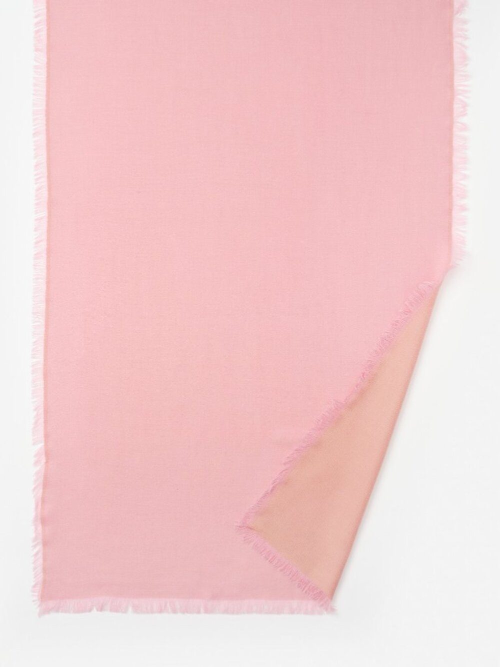 J McLaughlin Carey Cashmere Scarf - Pink/Camel NEW - Picture 2 of 2